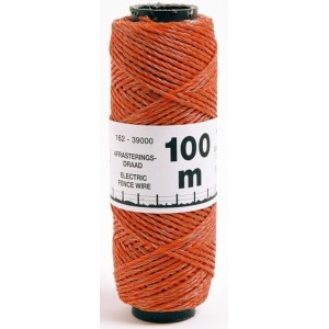 Schrikdraad oranje 2mm 100m